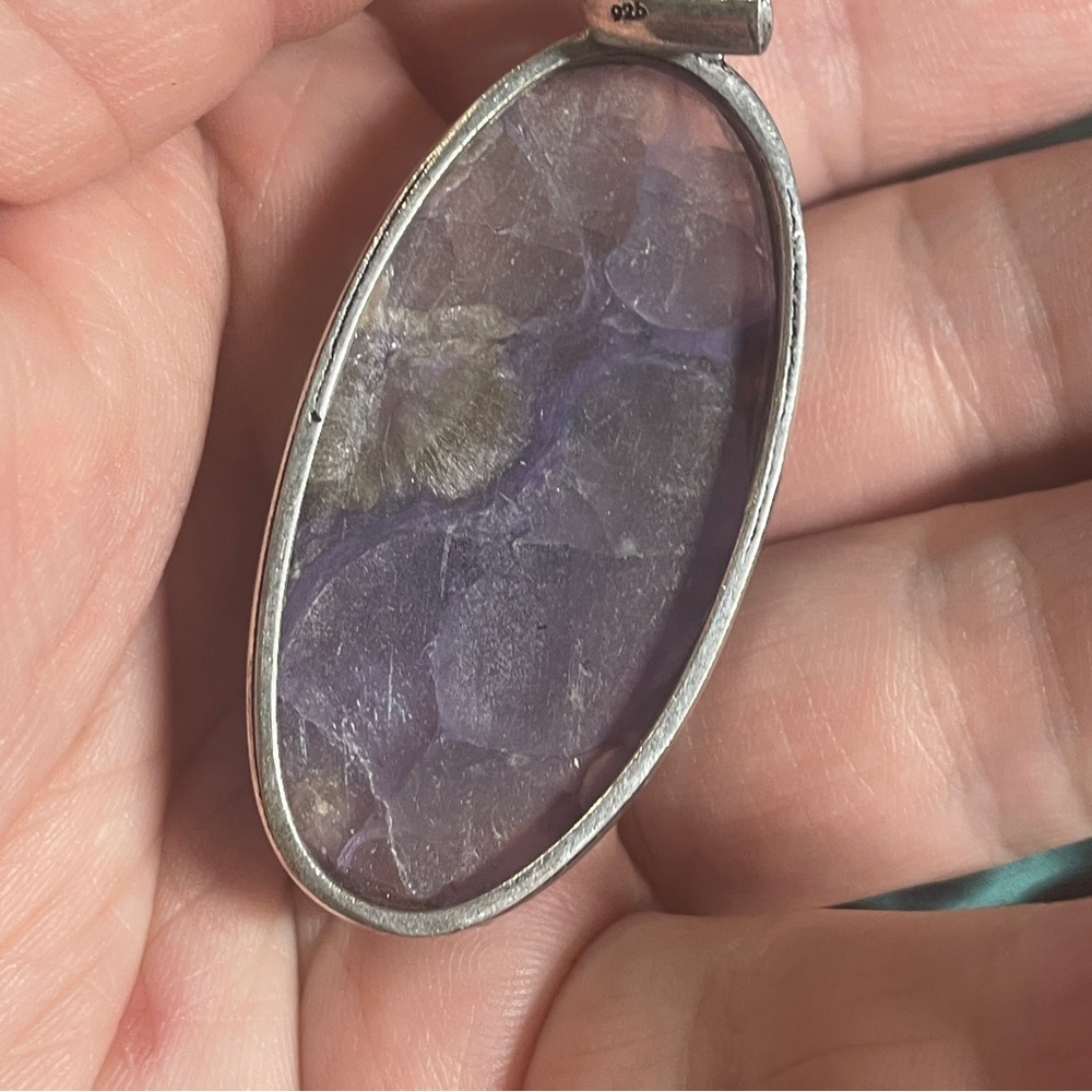 Charoite pendant - Picture 5 of 6